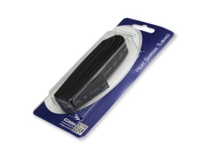 Smršťovací bužírka 13/6,5 mm, černé, 1 m