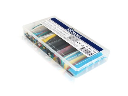 Vícebarevné smršťovací bužírky, 10 cm, 100 ks