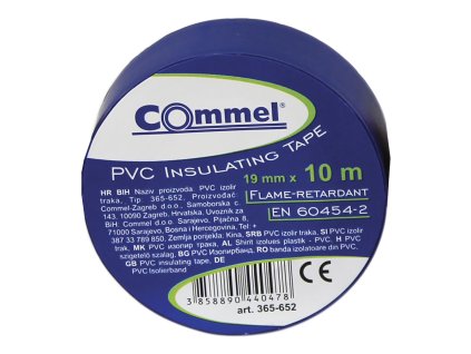 Izolační páska 0,13 mm x 15 mm x 10 m modrá