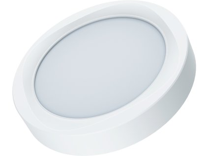 LED panel 12 W, kulatý, pro povrchovou montáž, 4000 K (neutrální bílá),