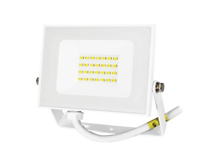 LED reflektor 20 W, 4000 K (neutrální světlo), 1600 lm, IP65, 30 000 h, bílý