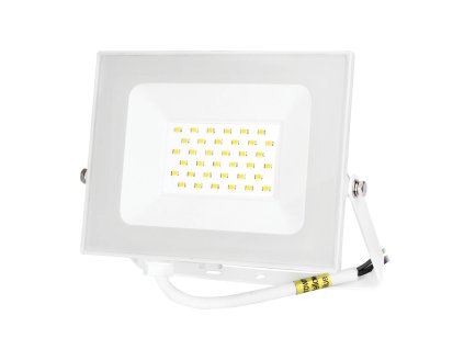 LED reflektor 30 W, 4000 K (neutrální světlo), 2550 lm, IP65, 30 000 h, bílý
