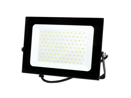 LED reflektor 100 W, 4000 K (neutrální světlo), 8500 lm, IP65, 30 000 h, černý