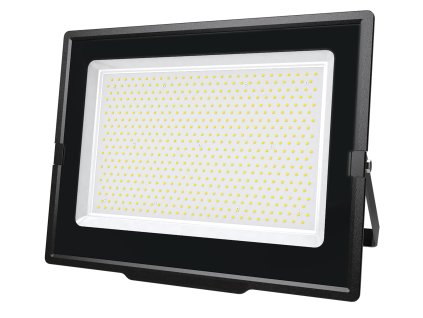 LED reflektor 500 W, 4000 K (neutrální světlo), 42300 lm, IP65, 36 000 h, černý