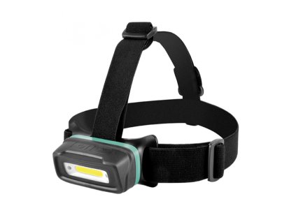 LED čelovka se senzorovým spínačem, 5 W, 300 lm, 2 úrovně osvětlení,