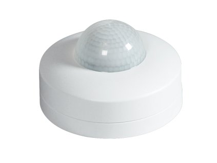 Infračervený detektor pohybu, 360° BÍLÝ - 12 m 230 V ~