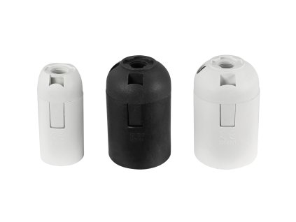 Objímka E14 PBT, 250 V, 2 A, T210, bílá [016-105]