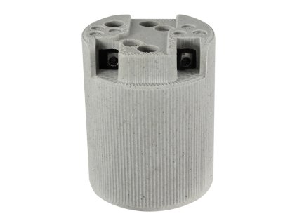 Patice žárovky E40 keramická, 750 V, 16 A, T400