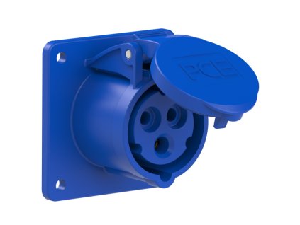 Panelová zásuvka CEE IEC 309 16 A 250 V ~ 3P IP44
