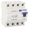 RCCB 25A 4P 0,03A, 6000A, typ AC