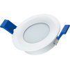 Vestavný LED panel kulatý, 3 W (3000 K teplá bílá)