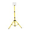 LED reflektor na stativu, 30 W, 6500 K (studená bílá), IP44, 1 x 3200 lm, 25 000 h, crni / žlutý stojan