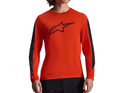 dres alpinestars a dura insert astar ls 2025 spicy orange