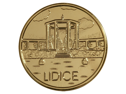 Pamětní ražba č. 31 – Památník Lidice (Provedení Staromosaz)