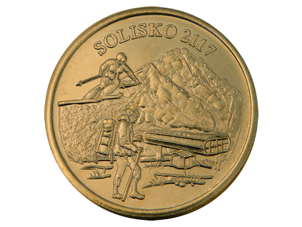Pamětní ražba č. 162 – Solisko (Provedení Staromosaz)