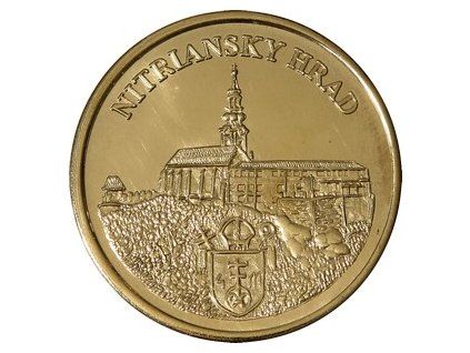 Pamětní ražba č. 30 – Nitriansky hrad (Provedení Staromosaz)