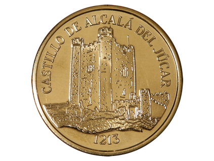 Pamětní ražba č. 20 – Alcala de Jucar castillo (Provedení Staromosaz)