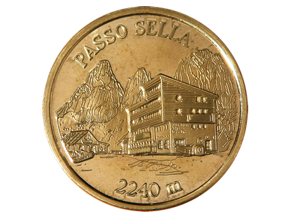 Pamětní ražba č. 5 – Passo Sella (Provedení Staromosaz)