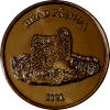 Pamětní ražba č. 291 – Hrad Přimda (Provedení Staromosaz)