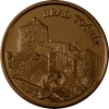 Pamětní ražba č. 165 – Hrad Točník (Provedení Staromosaz)