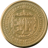 Pamětní ražba č. 584 – Nymburk (Provedení Staromosaz)