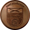 Pamětní ražba č. 580 – Obec Bedřichov (Provedení Staromosaz)
