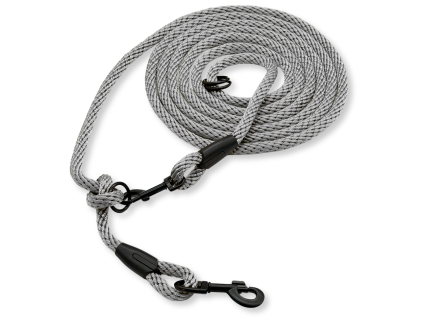 přepínací vodítko pafdog 12mm světle šedé