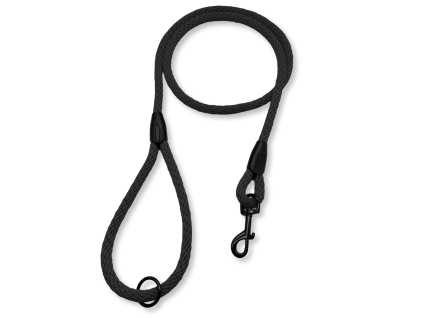 klasické vodítko pafdog 12mm černé