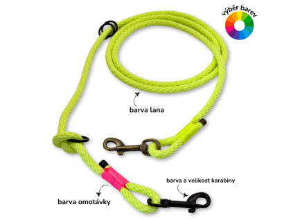 přepínací vodítko 8 mm výběr barev