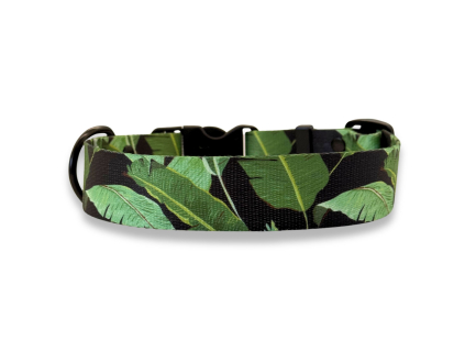 široký obojek banana leaf