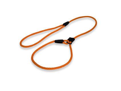 výcvikové stahovací vodítko 6 mm oranžové