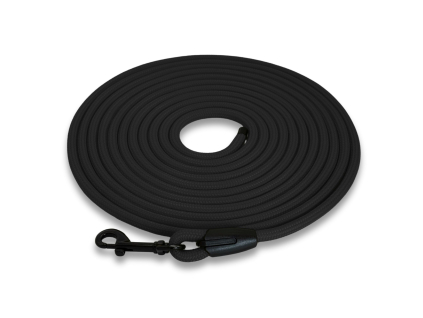 pafdog stopovací vodítko 8 mm horolezecké lano černá