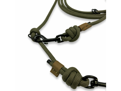 adventure přepínací vodítko khaki