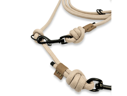 Adventure přepínací vodítko béžové