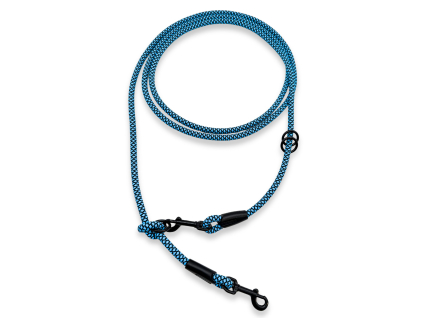 přepínací vodítko 6 mm extra pevné tyrkysovo černé