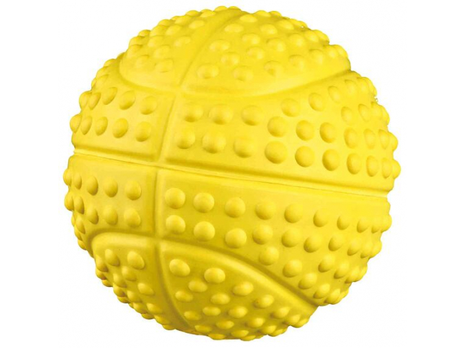 sportovní míč z tvrdé gumy pro psy