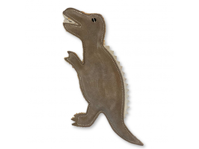 Dinosaurus Gerry z kůže a juty pafdog