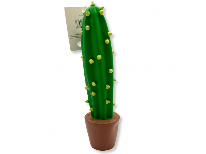 pískací gumový kaktus 25cm