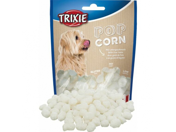 Popcorn pro psy s játrovou příchutí, 100 g