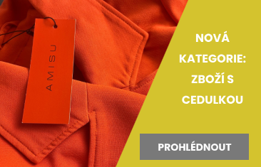 Nová kategorie: zboží s cedulkou