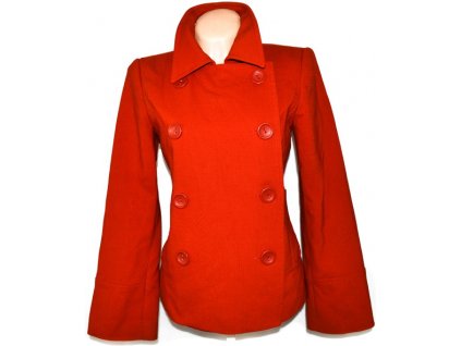 Dámský oranžový kabát H&M L