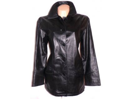 KOŽENÁ dámská černá měkká bunda Milan Leather XXXL