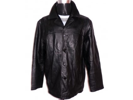 KOŽENÁ pánská černá bunda PREMIER MAN XL