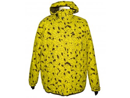 Lyžařská pánská žlutá bunda s kapucí LOAP M