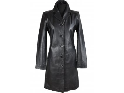 KOŽENÝ dámský černý kabát Thomas&Daniels 38, 40