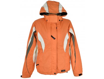 Lyžařská dámská oranžová bunda s kapucí Killtec L
