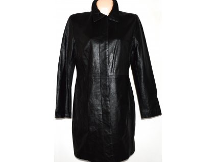 KOŽENÝ dámský černý kabát Golden Leather vel. L