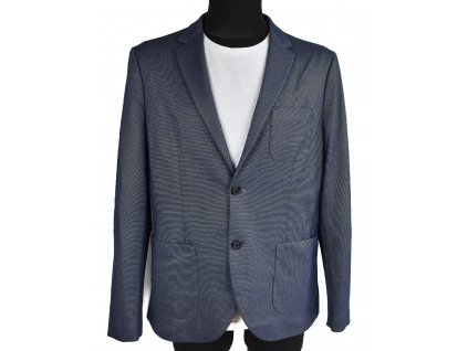 Pánské modré volnočasové sako Reserved XL - s cedulkou