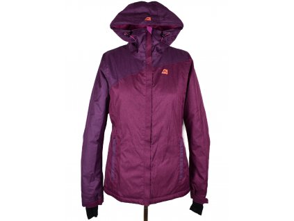 Dámská fialová lyžařská bunda s kapucí Alpine Pro  S, XL