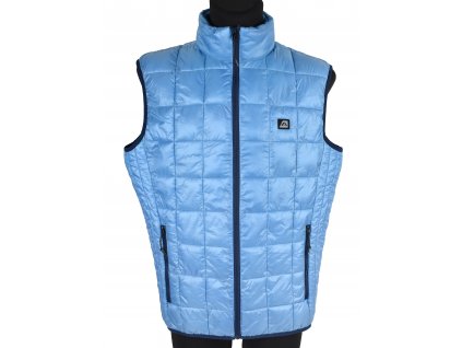 Pánská modrá prošívaná vesta Alpine Pro L